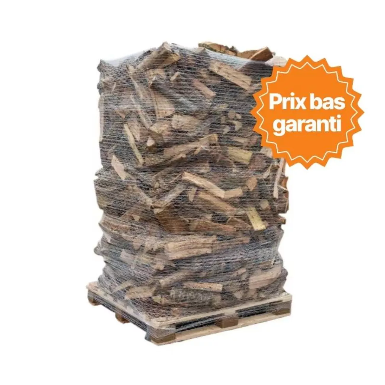 Leña – 50 cm – fardo en palé de 2 m³